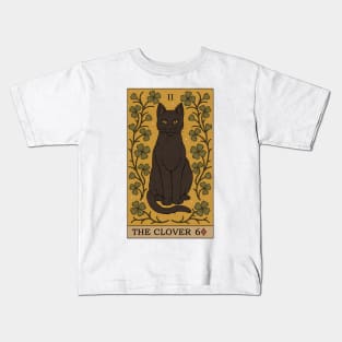 The Clover - Cats Tarot Kids T-Shirt